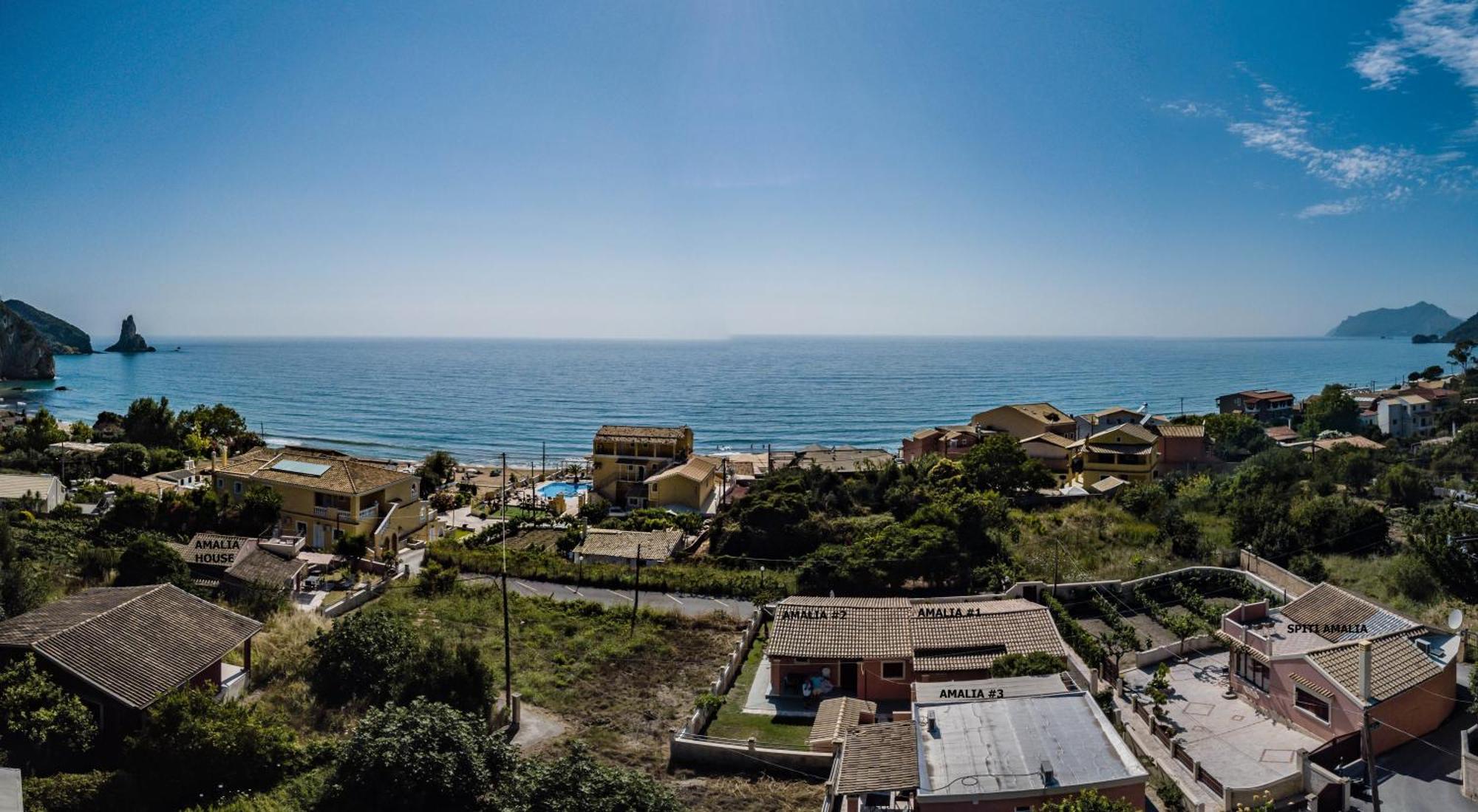 Amalia Cottages Агиос Гордиос Екстериор снимка